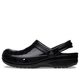 Classic Clog de alto brillo «Black»
