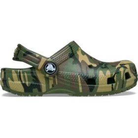 Classic Clog de camuflaje para niños pequeños