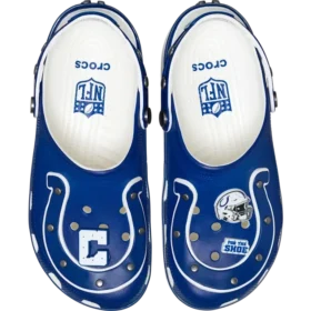 Classic Clog de los Colts de Indianápolis de la NFL