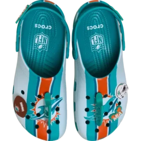 Classic Clog de los Miami Dolphins de la NFL