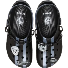 Classic Clog de los Raiders de Las Vegas de la NFL