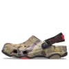 Classic Clog Desert Camouflage Beach «Negro-marrón»