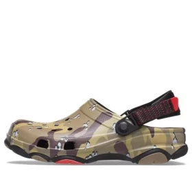 Classic Clog Desert Camouflage Beach «Negro-marrón»