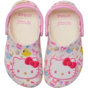 Classic Clog en tonos pastel de Hello Kitty® y sus amigos para niños pequeños