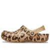 Classic Clog estampado «Leopard Gold»