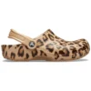 Classic Clog estampado «Leopard Gold»