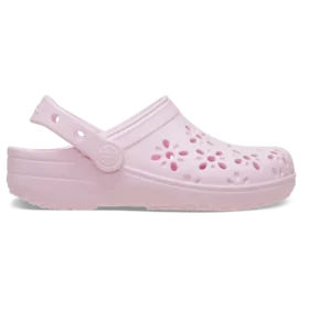 Classic Clog infantil con recortes florales