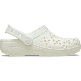 Classic Clog infantil con recortes florales