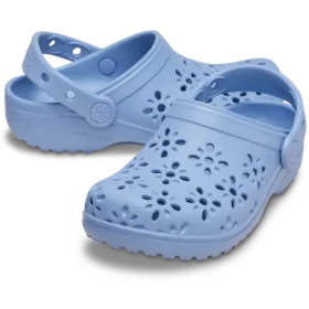 Classic Clog infantil con recortes florales