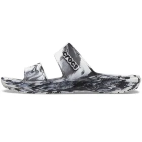 Classic Clog Marble Beach Sports «Blanco Negro»