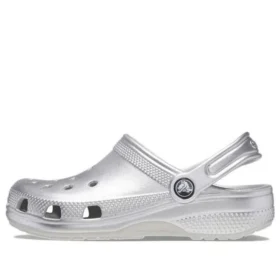 Classic Clog metalizado «Plata metalizada»