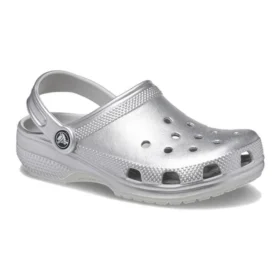 Classic Clog metalizado «Plata metalizada»