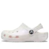 Classic Clog «Mármol, blanco y rosa»