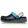 Classic Clog «Negro, azul y amarillo»