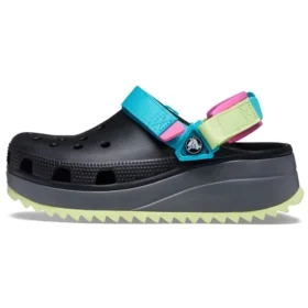 Classic Clog «Negro, azul y amarillo»