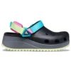 Classic Clog «Negro, azul y amarillo»
