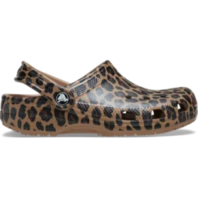 Classic Clog para niños con estampado animal