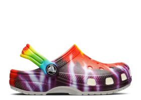 Classic Clog para niños pequeños «Tie-Dye»