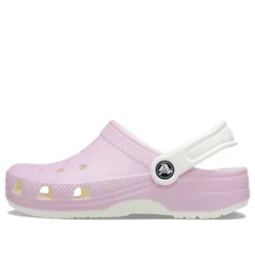 Classic Clog «Rosa y blanco»