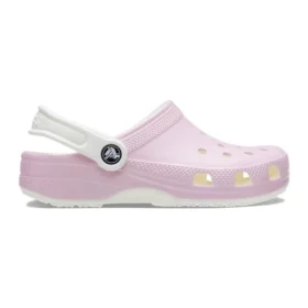 Classic Clog «Rosa y blanco»
