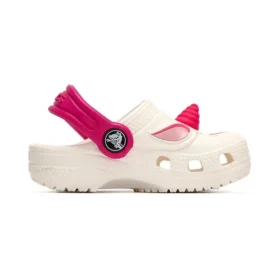 Classic Clog, sandalia de playa divertida, blanco