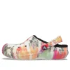Classic Clog Tie-Dye «Multicolor Negro»