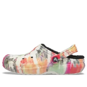 Classic Clog Tie-Dye «Multicolor Negro»