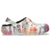 Classic Clog Tie-Dye «Multicolor Negro»