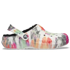 Classic Clog Tie-Dye «Multicolor Negro»