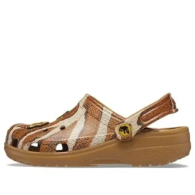 Classic Clogs de Jurassic World «Marrón y blanco»