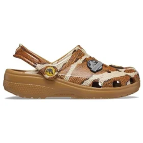 Classic Clogs de Jurassic World «Marrón y blanco»
