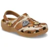 Classic Clogs de Jurassic World «Marrón y blanco»