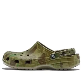 Classic Clogs «Marble Green»