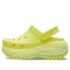 Classic Crush Clog «Verde fluorescente»
