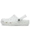 Classic Geometric Clog «Blanco»