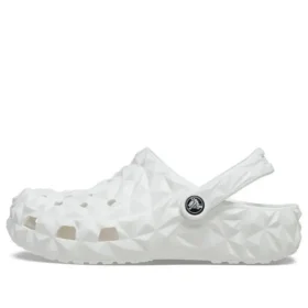 Classic Geometric Clog «Blanco»