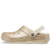 Classic Glitter Lined Clog «Dorado»
