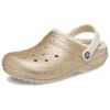 Classic Glitter Lined Clog «Dorado»