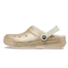 Classic Glitter Lined Clog «Gold White»