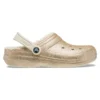 Classic Glitter Lined Clog «Gold White»