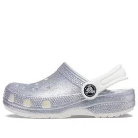Classic Glitter Sandal «Silver White»