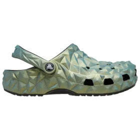 Classic Iridescent Geometric Classic Clog «Verde»
