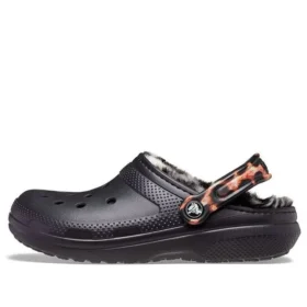 Classic Lined Clog Animal Remix «Negro y multicolor»