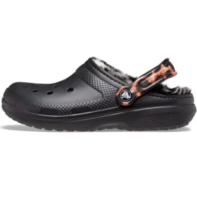 Classic Lined Clog Animal Remix «Negro y multicolor»