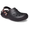 Classic Lined Clog Animal Remix «Negro y multicolor»