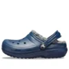 Classic Lined Clog con Glitter «Blue»