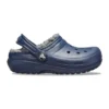 Classic Lined Clog con Glitter «Blue»