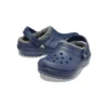 Classic Lined Clog con Glitter «Blue»
