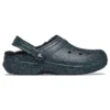 Classic Lined Clog con Glitter negro y purpurina «Starry Skies»