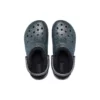 Classic Lined Clog con Glitter negro y purpurina «Starry Skies»